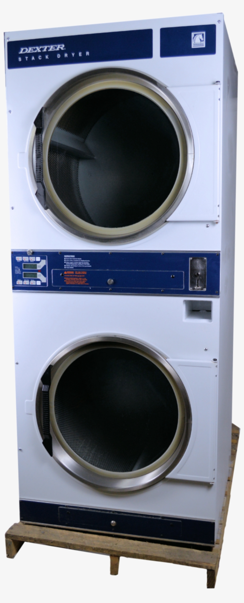 Dexter Dl2x30q White 20ab2a56 Fb13 4ce1 A23f 0d0f46d12df6 - Dexter Stack Dryer White, transparent png