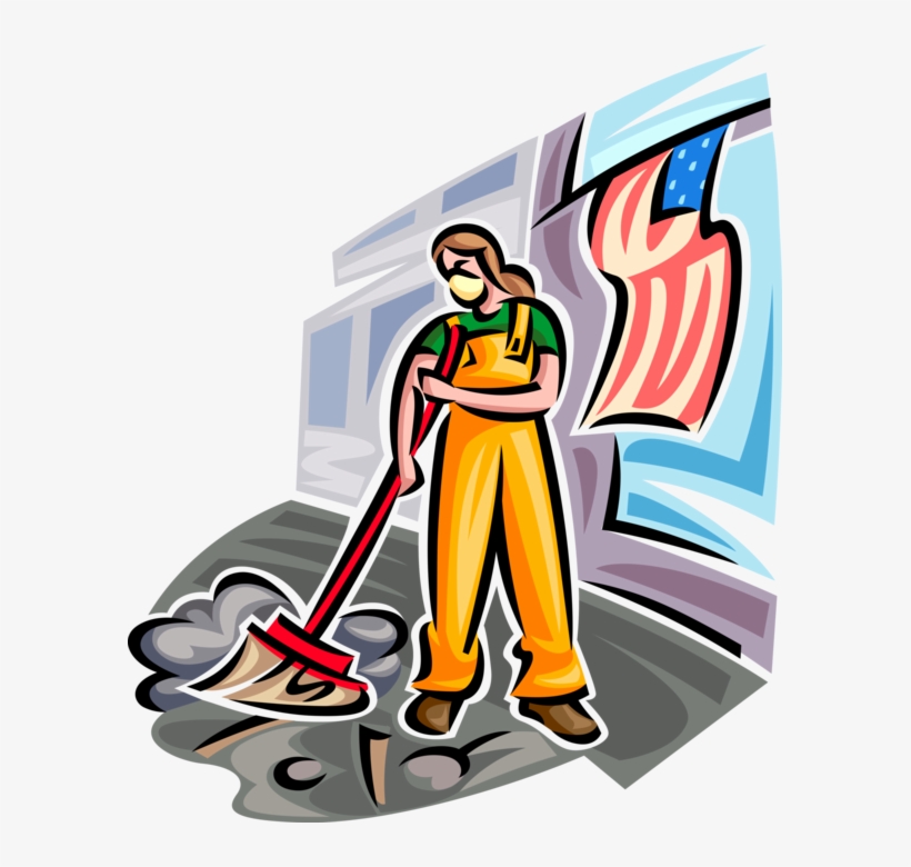 Vector Illustration Of Ground Zero Volunteer Cleanup - Ground Zero Volunteer, transparent png