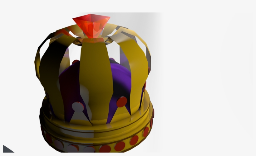 Here's My 3d Crown I Made For My Future Lbp Animation, - Littlebigplanet Crown, transparent png
