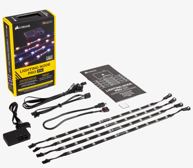 Corsair Lighting Node Pro Rgb Lighting Controller With - Corsair Lighting Node Pro, transparent png