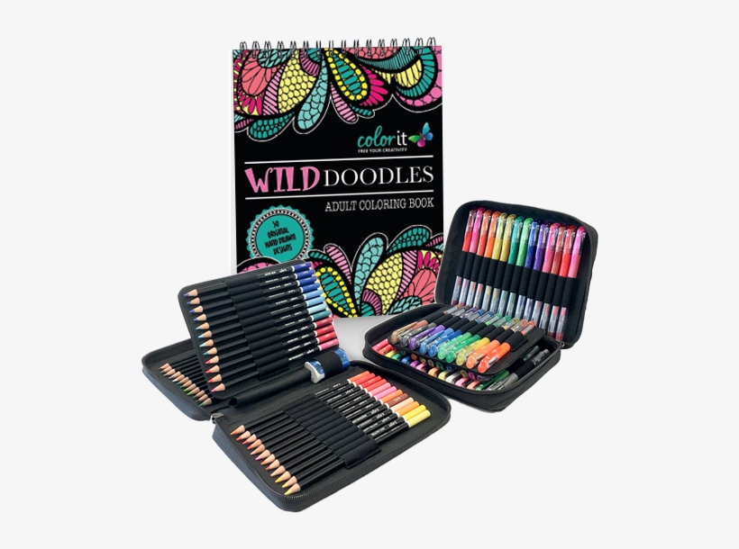 Colorit Gel Pens, transparent png