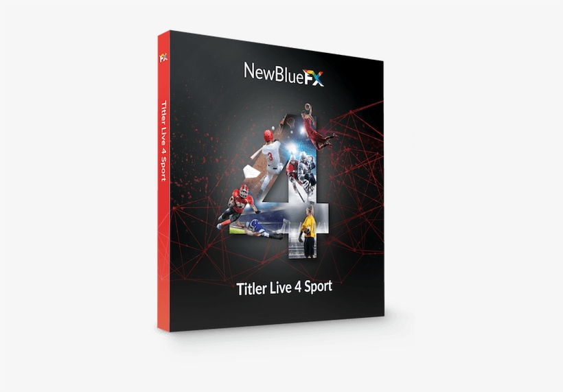 Enhance Your Sports Broadcasts - Newblue Titler Live 4 Broadcast 4.0, transparent png