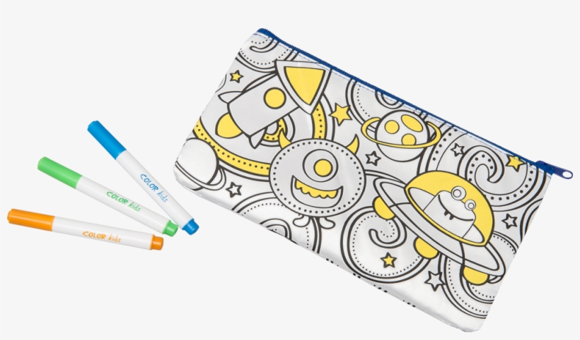 Color Kids Pencil Case - Color Kids Pennfodral Som Lyser I Mörkret, transparent png