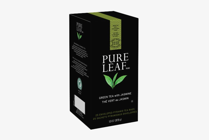 Pure Leafᵀᴹ Hot Tea Bags Green Tea With Jasmine 25 - Pure Leaf English Breakfast, transparent png