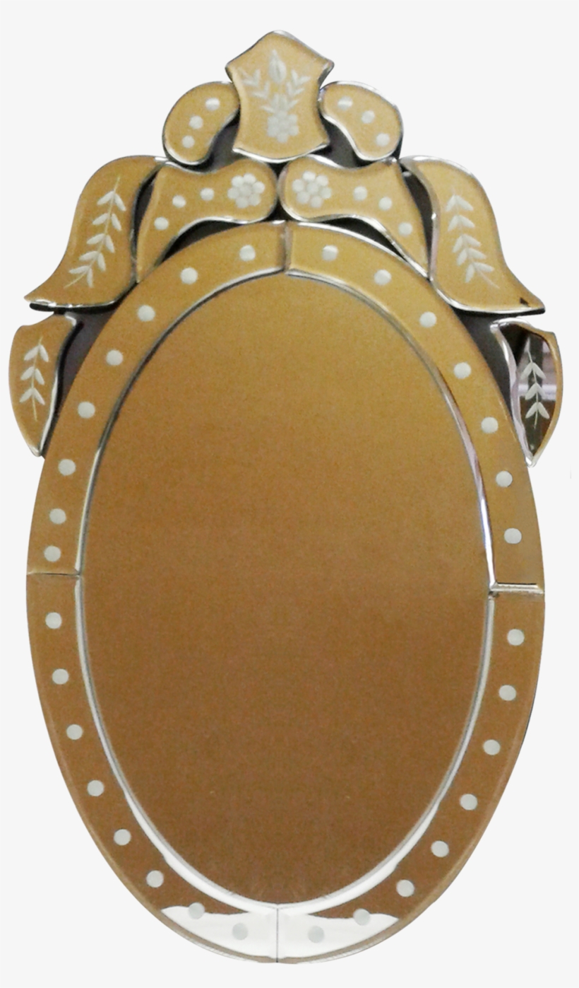 Espelho Veneziano 50cm X 28cm - Paw, transparent png