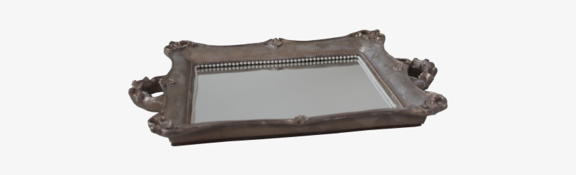 Bandeja Com Espelho E Pérolas - Mirror, transparent png