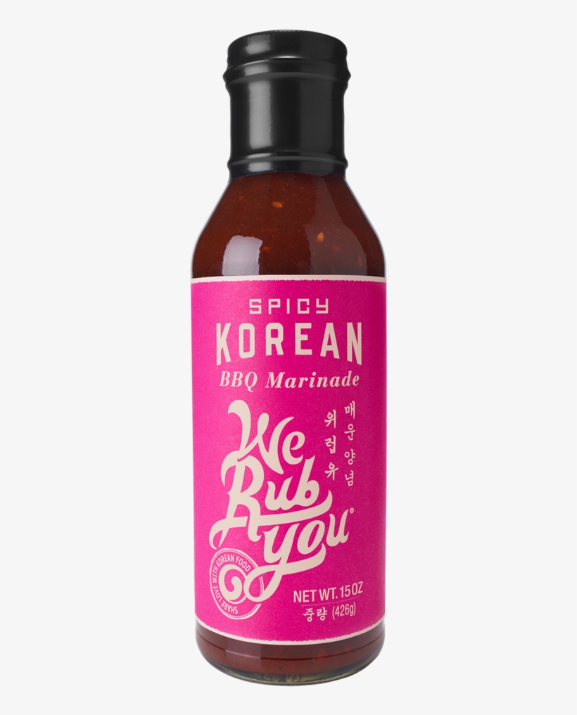 Spicy Korean Bbq Sauce - We Rub You Korean, transparent png