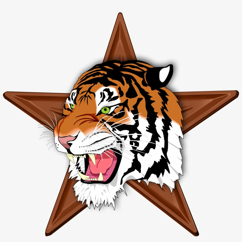 Mammal Barnstar Hires - Tiger Png, transparent png