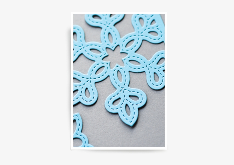 Shimmer Snowflake Frame Layer C - Cross, transparent png
