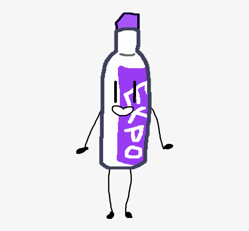 Plastic Bottles Clipart Bfdi - Plastic Bottle, transparent png