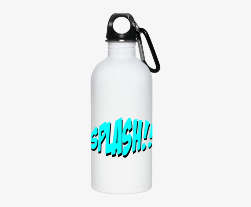 Splash Stainless Steel Water Bottle - 2 Pug - Men's Zip Hoodie, transparent png