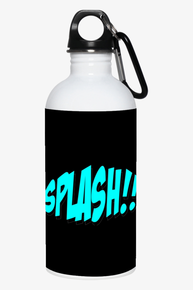 Splash Stainless Steel Water Bottle - 99 Problems But Beer Solves Them Funny Tee - Men's, transparent png