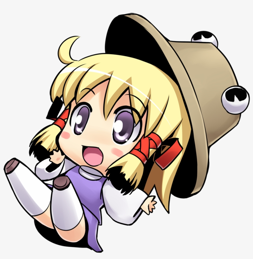 Resized To 85% Of Original - Anime Chibi Falling, transparent png