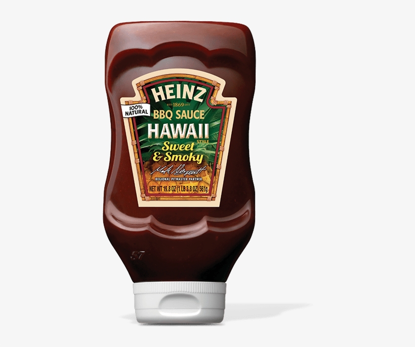 Hawaii - Heinz Hawaii Style Sweet & Smoky Barbecue Sauce, transparent png