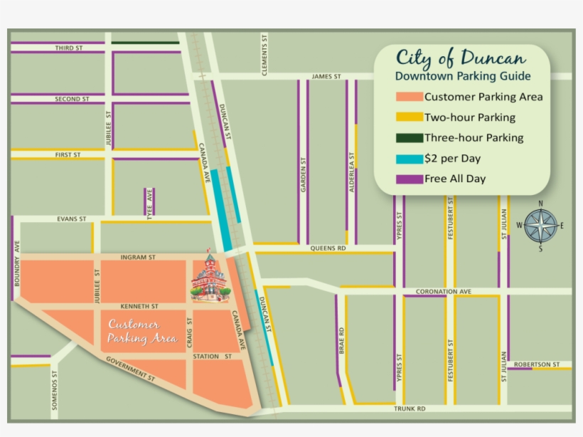 Parking Passes And Enforcement - Duncan Bc City Limits, transparent png