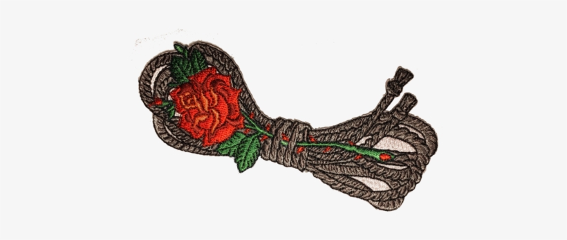 Rose & Knife Patch - Illustration, transparent png