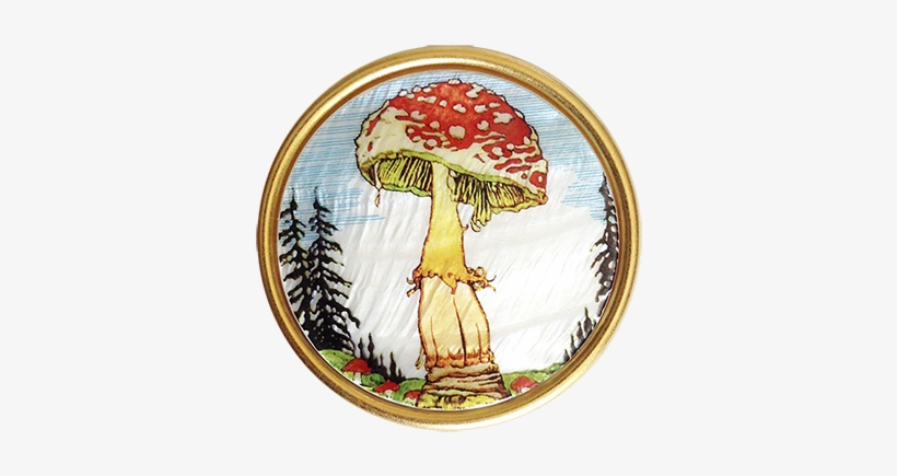 Giclee Painting: Bilibin's Mushroom, 61x41cm., transparent png