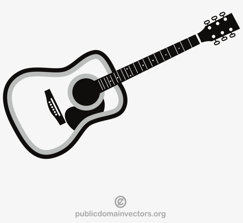 Big Image - Guitar Clipart, transparent png