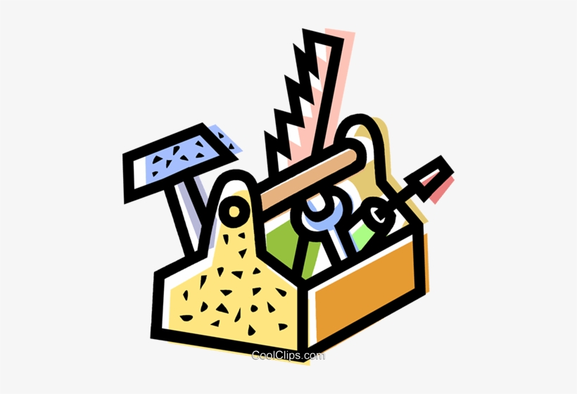 Toolbox With Assorted Tools Royalty Free Vector Clip - Caixa De Ferramenta Vetor Png, transparent png