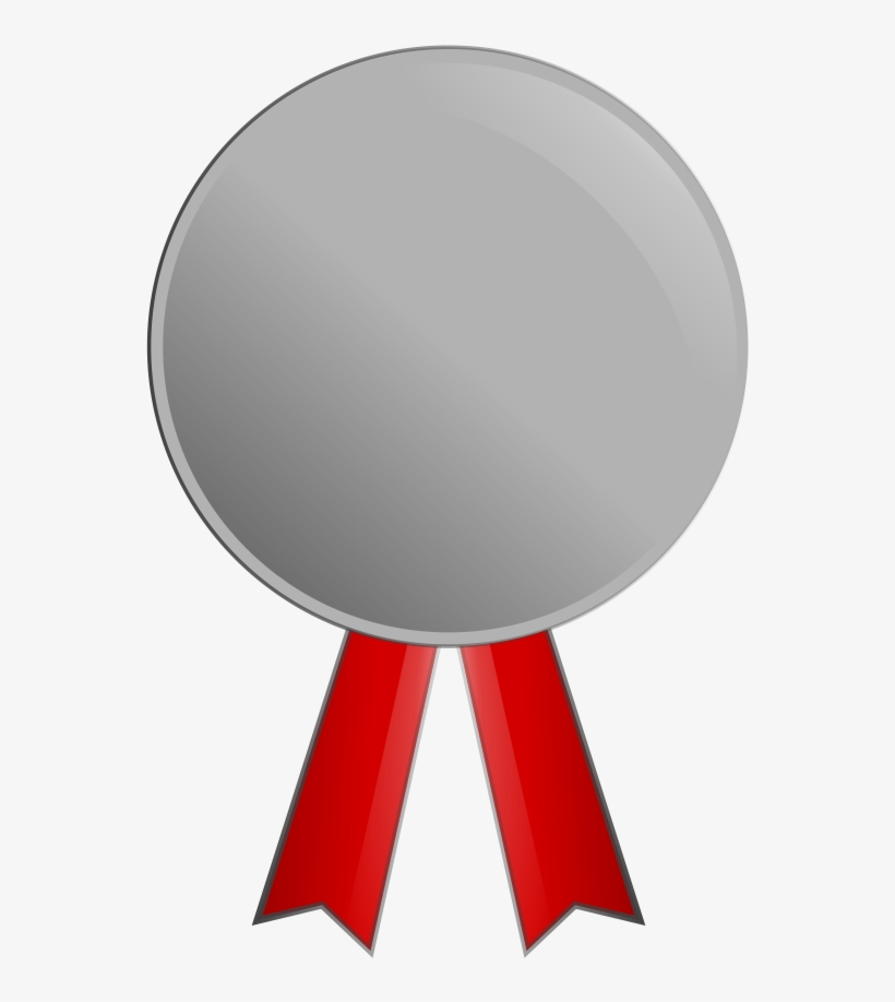 Bell Silver Clipart, Vector Clip Art Online, Royalty - Silver Medal Vector Png, transparent png