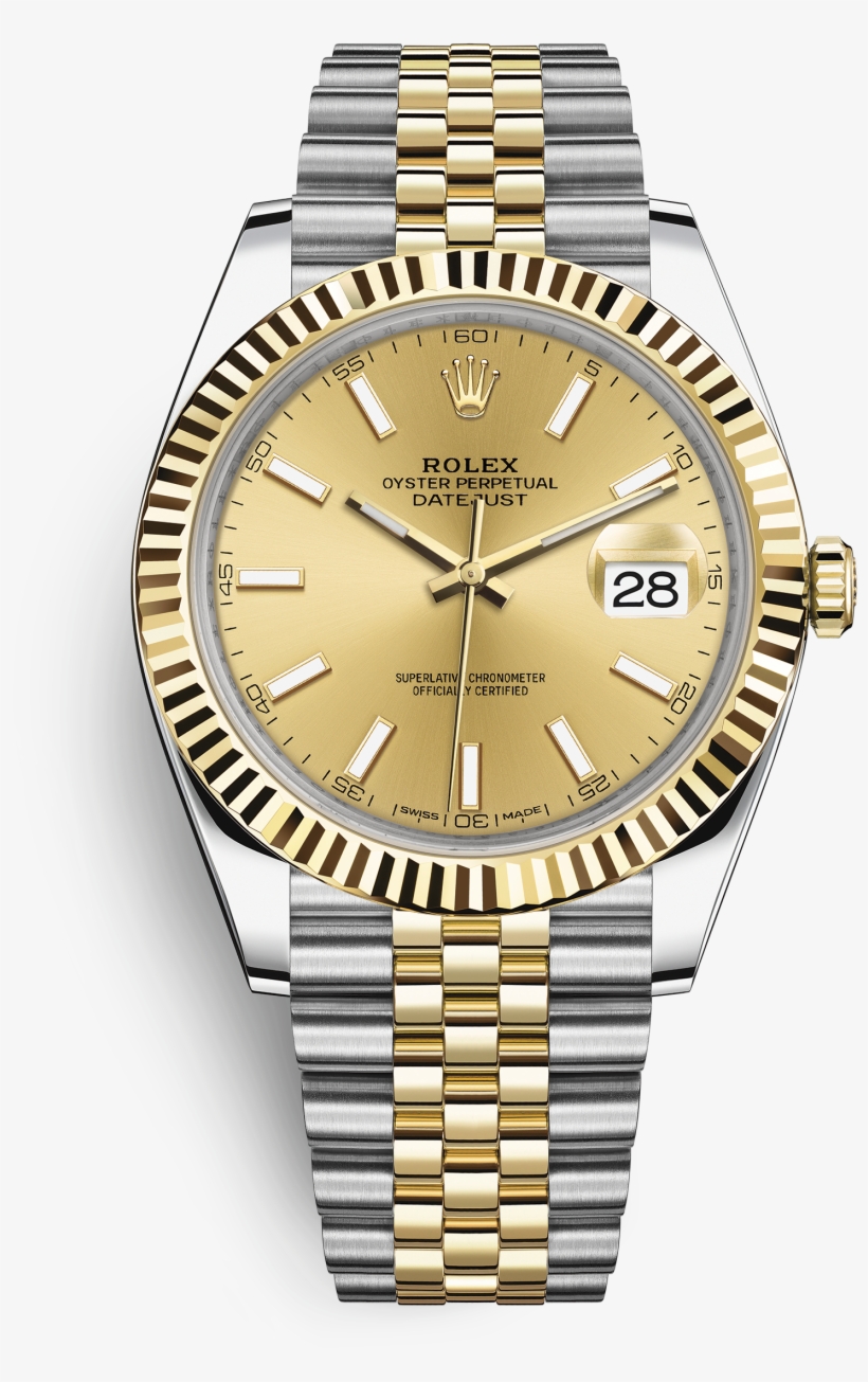 Datejust - Rolex Datejust 41 Blue, transparent png
