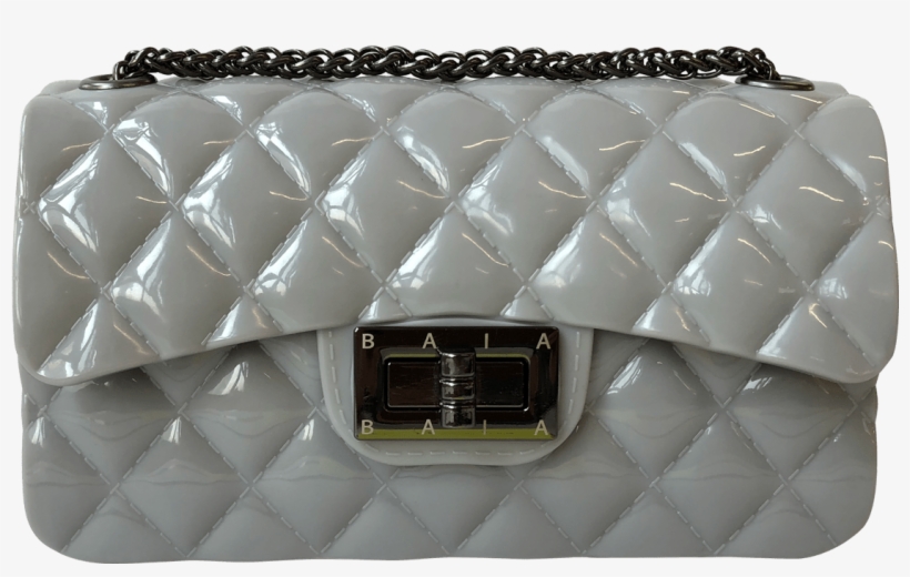 Classic Jelly Bag Light Grey - Grey, transparent png