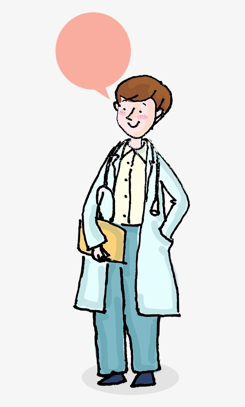 Chronic Bronchitis & Chronic Cough - Doctor Smiling With Patient Clipart, transparent png