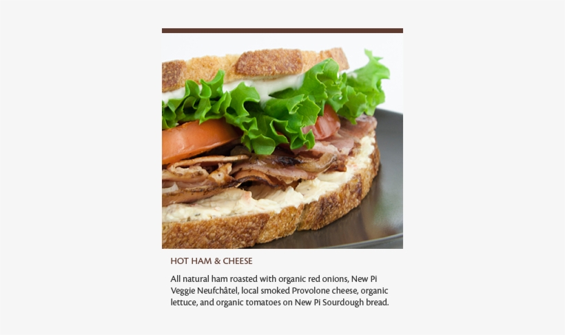 Papagayo Cashew Sandwich Tofuwich Hot Ham Surfer Turkey - Ham, transparent png