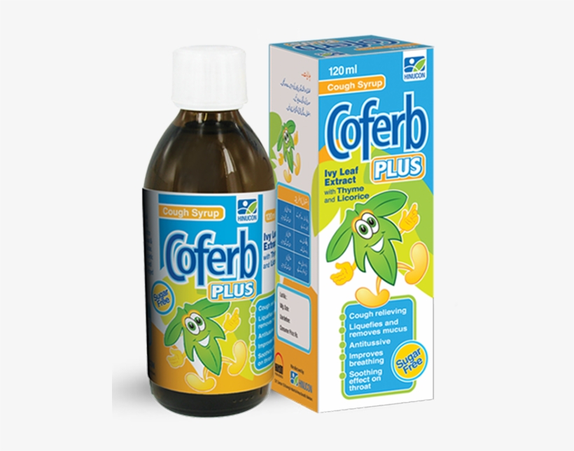 Coferb Cough Syrup - Coferb Syrup, transparent png