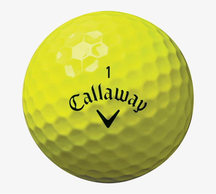 Callaway Chrome Soft X Yellow Golf Balls Reviews Amp - Yellow Callaway Golf Ball, transparent png