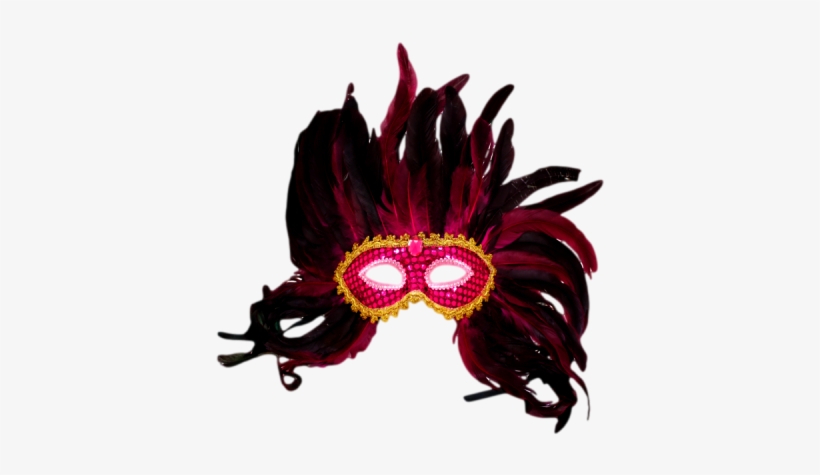 Absorção De Elementos Afro E Indígenas - Mardi Gras Mask Feathers Png, transparent png