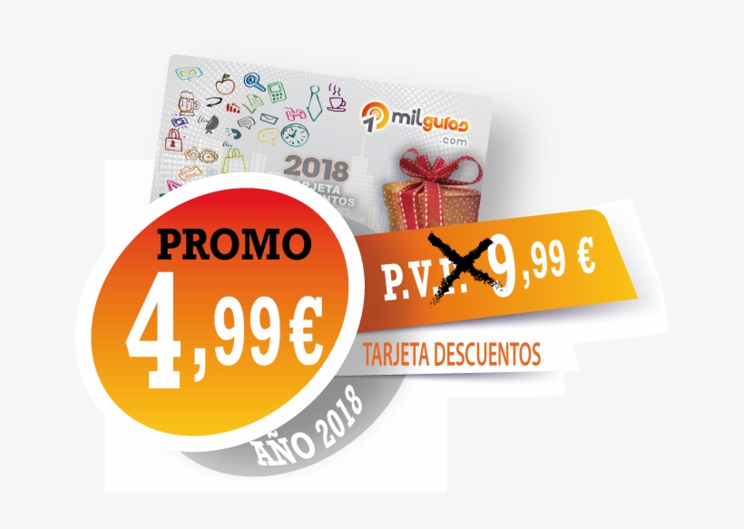 Tarjeta Descuento Milguías Tarjeta - Graphic Design, transparent png