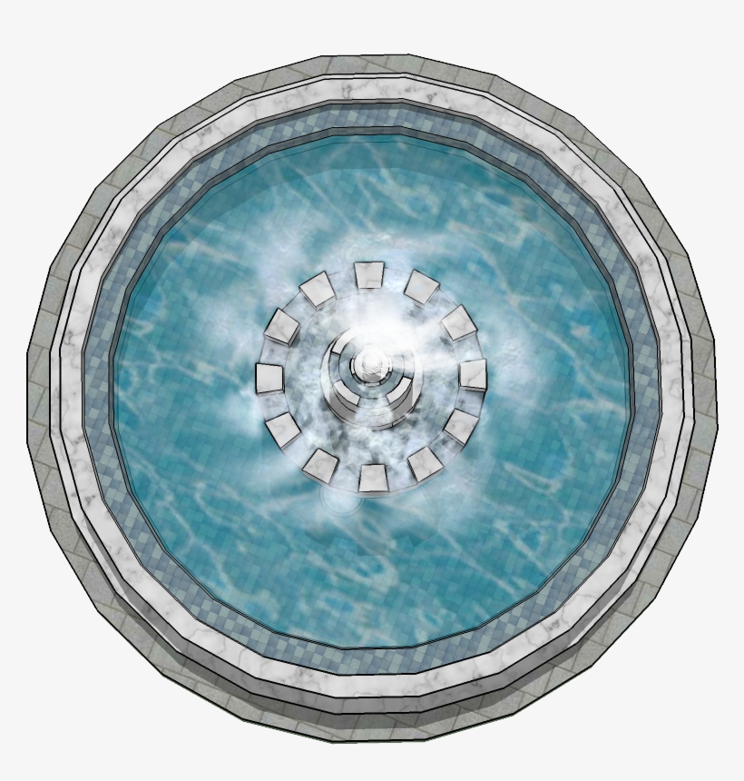 Objects Fountains - Circle, transparent png
