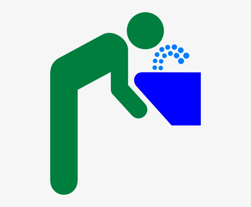 How To Set Use Water Fountain Svg Vector - Drinking Water Fountain Clip Art, transparent png