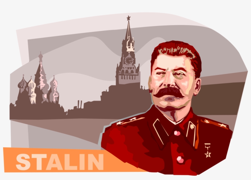Vector Illustration Of Joseph Stalin, Russian Dictator - Joseph Stalin, transparent png
