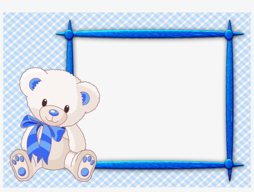 Ursinho Azul - Teddy Bear Ornament (round), transparent png