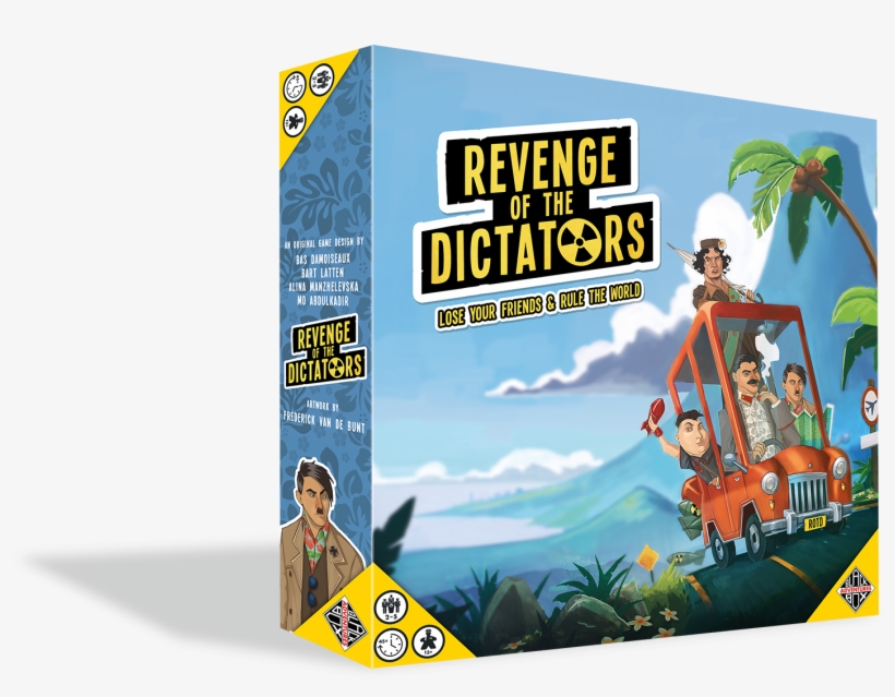 Box-rotd - Revenge Of The Dictators - Bordspel, transparent png