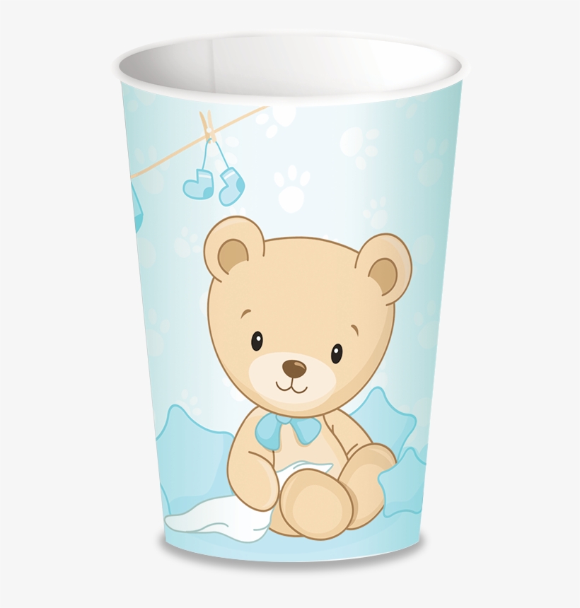 Foto Copo Baby Shower Ursinho - Teddy Bear, transparent png