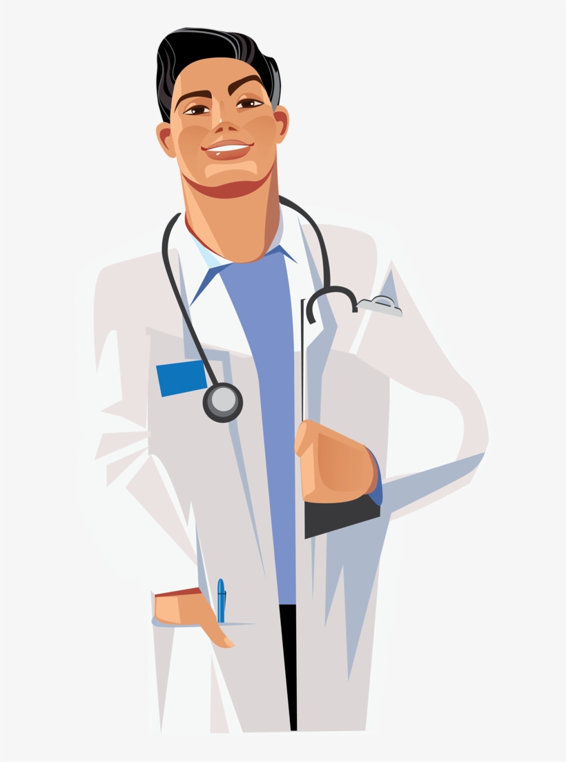 Médico, Hospital, Doentes E Etc - Cartoon Medico Png, transparent png