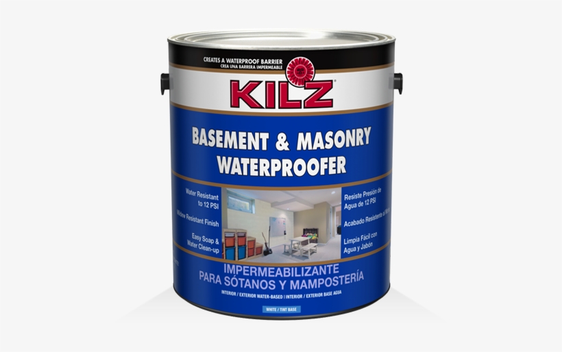 5 - - Kilz 239041 Basement & Masonry Interior/exterior, transparent png