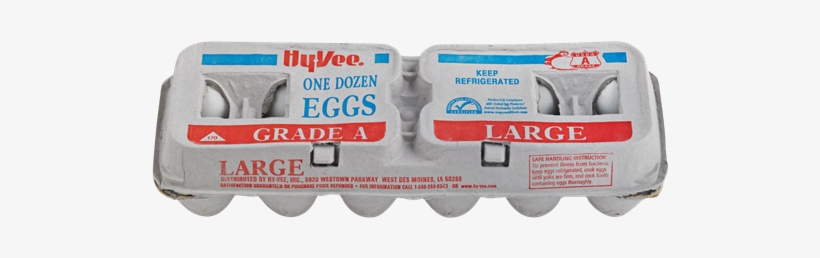 Hy-vee Grade A Large Eggs - Hy Vee Large Eggs, transparent png