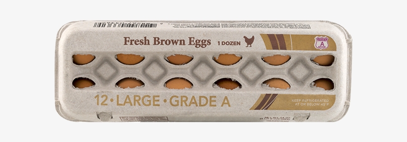 Large Brown Eggs, Store Brand - Egg, transparent png