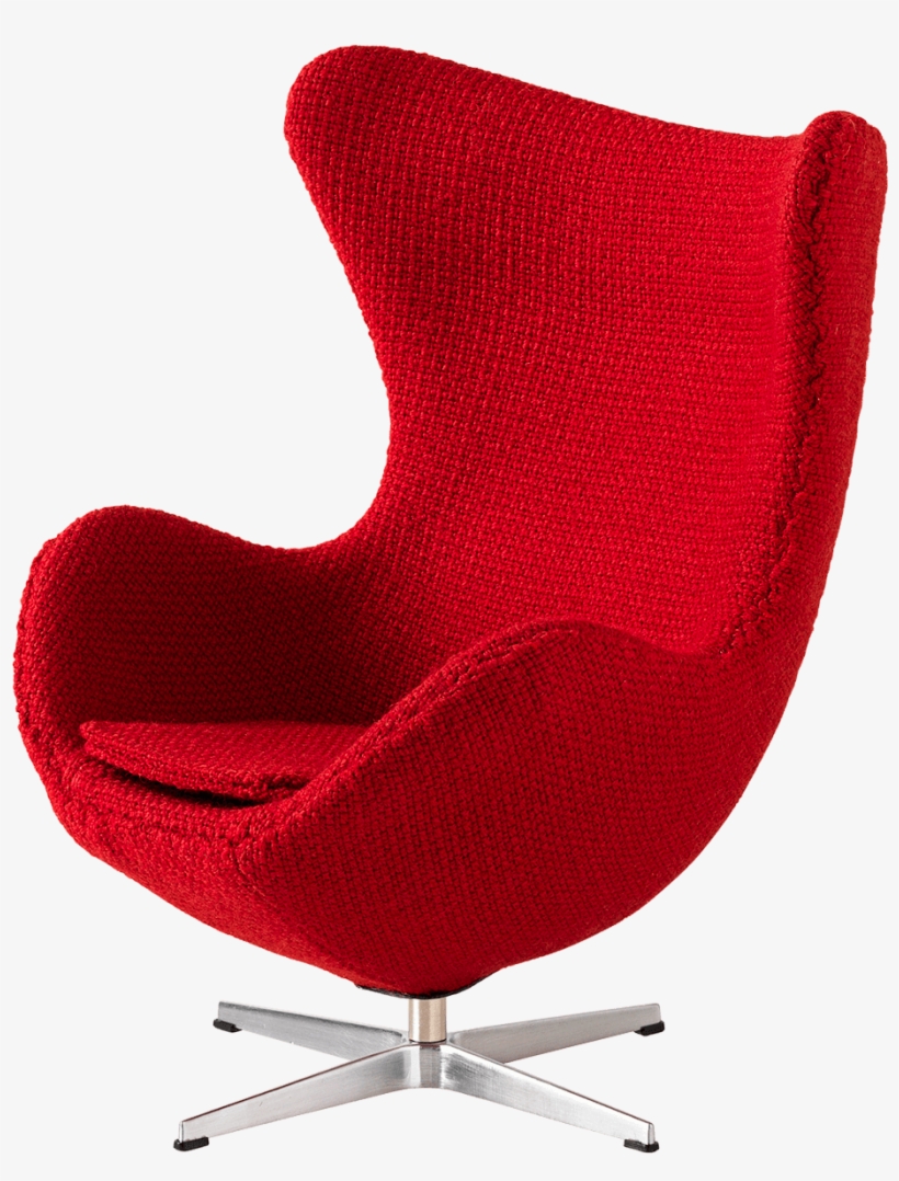 Miniature Egg Black Fame Fabric Miniature Egg Red Fame - Stol Ægget, transparent png