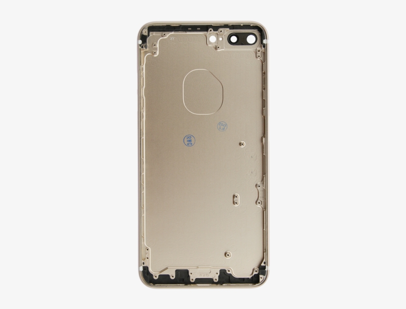 Rear Case For Iphone 7 Plus - Iphone 7 Plus Blanco Achterkant/behuizing Goud, transparent png