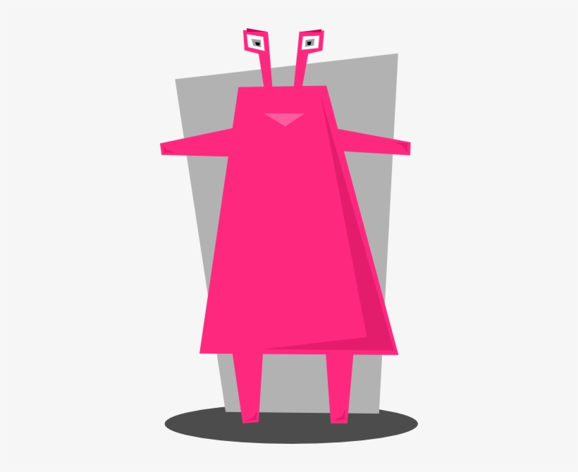 Original Png Clip Art File Pink Space Martian Svg Images, transparent png