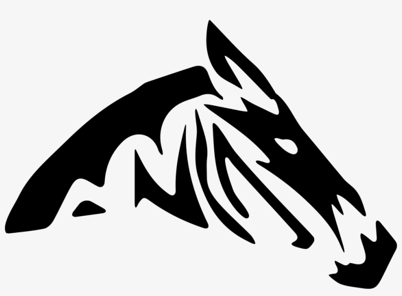 Zebra Silhouette Variant Comments - Icono Cebra, transparent png