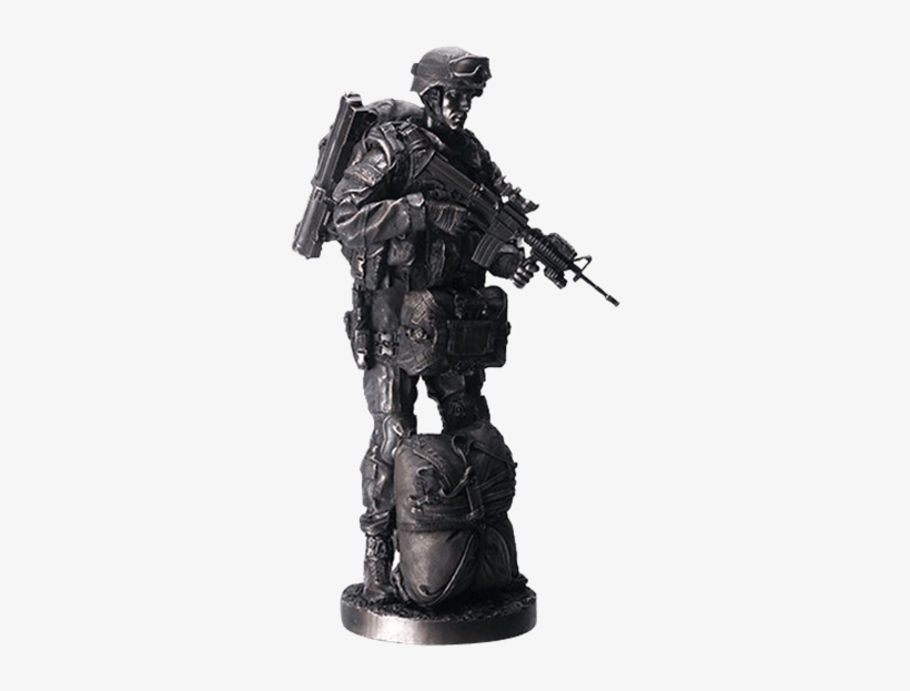 Paratrooper Statue - Military Statue, transparent png