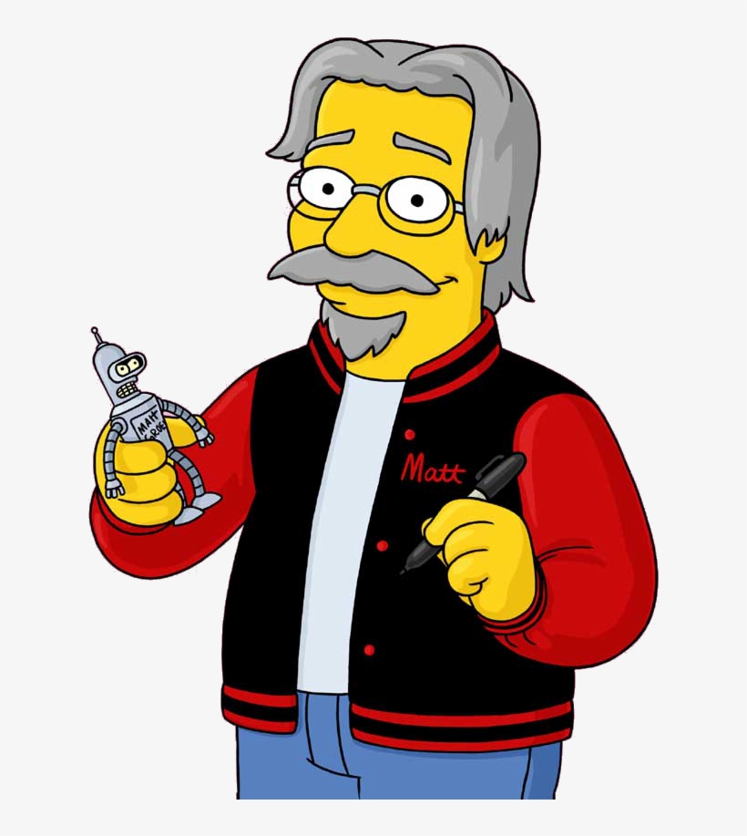 Mattgroening - Matt Groening Simpsons, transparent png