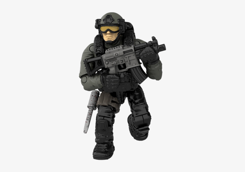 Jungle Paratrooper - Call Of Duty Mega Bloks Jungle Paratrooper, transparent png
