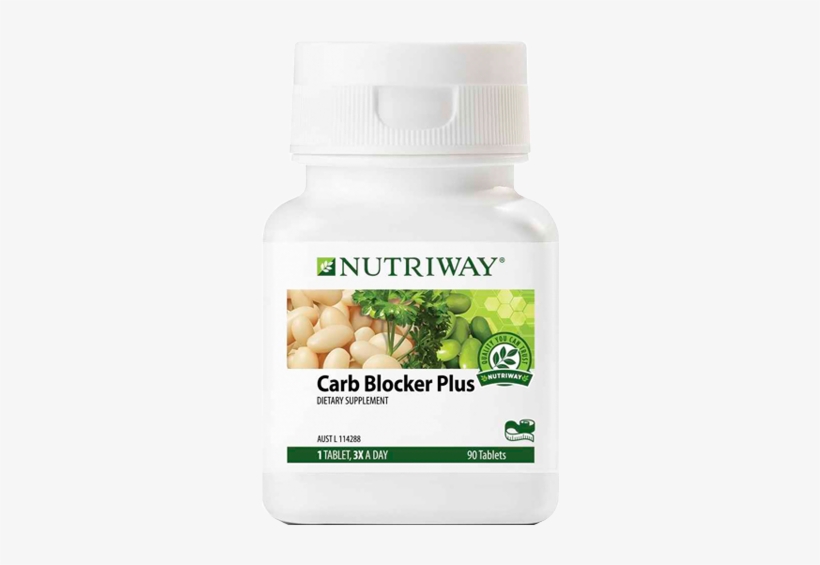 Nutriway® Carb Blocker Plus Digestive Enzyme Complex 90 Count By